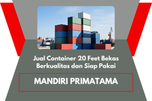 Jual Container 20 feet bekas