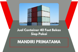 Jual Container 40 feet bekas