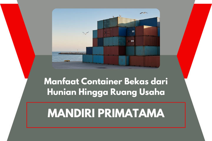 Manfaat container bekas